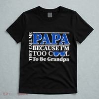 They Call Me Papa Because I'm Too Cool To Be Grandpa T-Shirt thumb 5