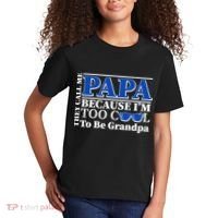They Call Me Papa Because I'm Too Cool To Be Grandpa Kids T-Shirt thumb 2
