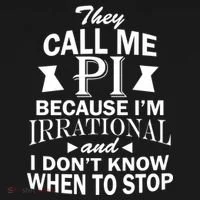 They Call Me PI Because I'm Irrational Toddler Hoodie thumb 2