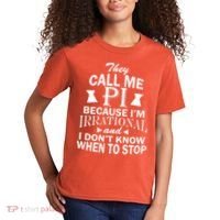 They Call Me PI Because I'm Irrational Kids T-Shirt thumb 2