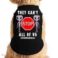 They Can't Stop All Of Us Aliens Storm Area 51 Doggie Tank thumb 0