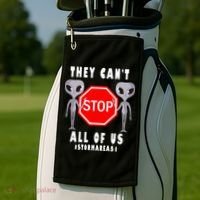 They Can't Stop All Of Us Aliens Storm Area 51 Golf Towel thumb 2