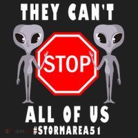 They Can't Stop All Of Us Aliens Storm Area 51 Golf Towel thumb 3