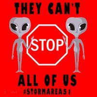 They Can't Stop All Of Us Aliens Storm Area 51 Santa Hat thumb 1