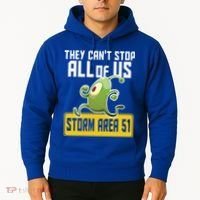 They Can't Stop Us All Storm Area 51 Alien Running Hoodie thumb 2