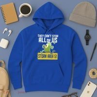 They Can't Stop Us All Storm Area 51 Alien Running Hoodie thumb 3