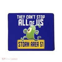 They Can't Stop Us All Storm Area 51 Alien Running Mousepad thumb 0