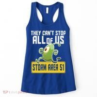 They Can't Stop Us All Storm Area 51 Alien Running Women's Tank Top thumb 0