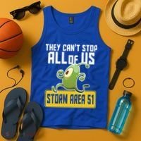 They Can't Stop Us All Storm Area 51 Alien Running Tank Top thumb 4