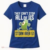 They Can't Stop Us All Storm Area 51 Alien Running Women's T-Shirt thumb 0