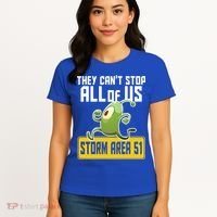 They Can't Stop Us All Storm Area 51 Alien Running Women's T-Shirt thumb 4
