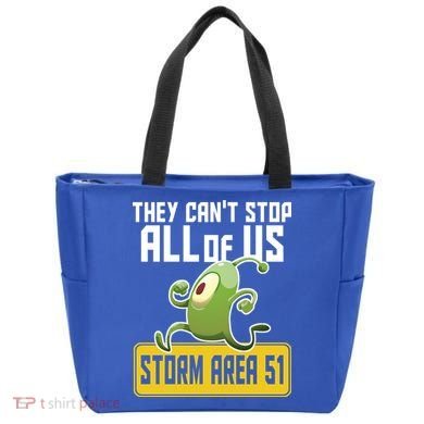 They Can't Stop Us All Storm Area 51 Alien Running Tote Bag