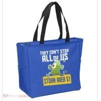 They Can't Stop Us All Storm Area 51 Alien Running Tote Bag thumb 2