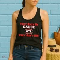 They Hate Us Cause They Aint Us ATL Atlanta Football Women's Tank Top thumb 2