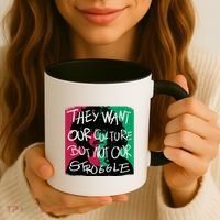 They Want Our Culture Not Our Struggle Coffee Mug thumb 3