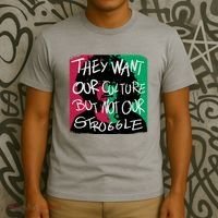 They Want Our Culture Not Our Struggle T-Shirt thumb 3