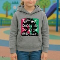 They Want Our Culture Not Our Struggle Kids Hoodie thumb 3