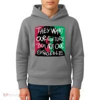 They Want Our Culture Not Our Struggle Kids Hoodie thumb 4