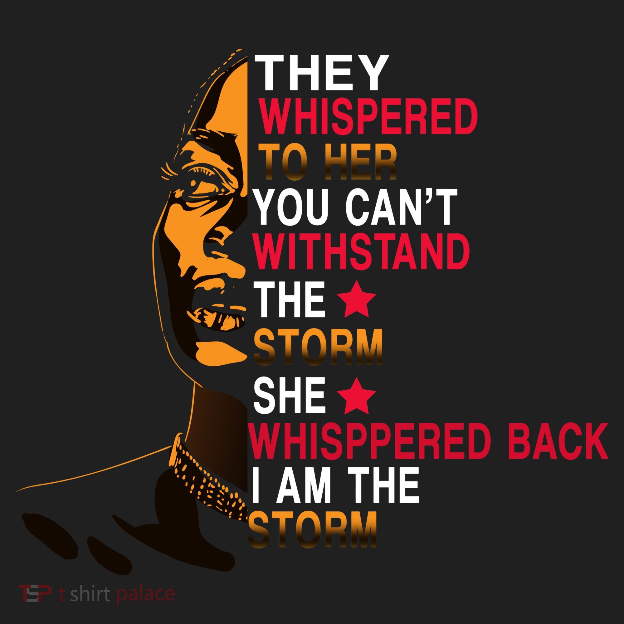 They Whispered I Am The Storm Inspiring Quote Beanie