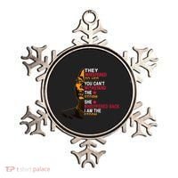 They Whispered I Am The Storm Inspiring Quote Ornament thumb 0