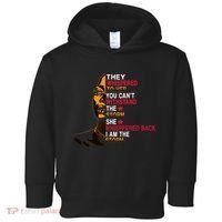 They Whispered I Am The Storm Inspiring Quote Toddler Hoodie thumb 0