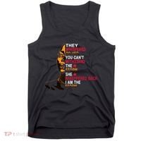 They Whispered I Am The Storm Inspiring Quote Tank Top thumb 0