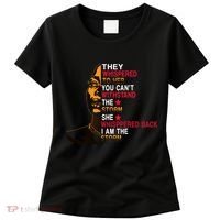 They Whispered I Am The Storm Inspiring Quote Women's T-Shirt thumb 0