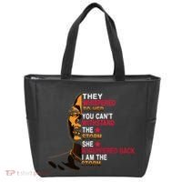 They Whispered I Am The Storm Inspiring Quote Tote Bag thumb 0