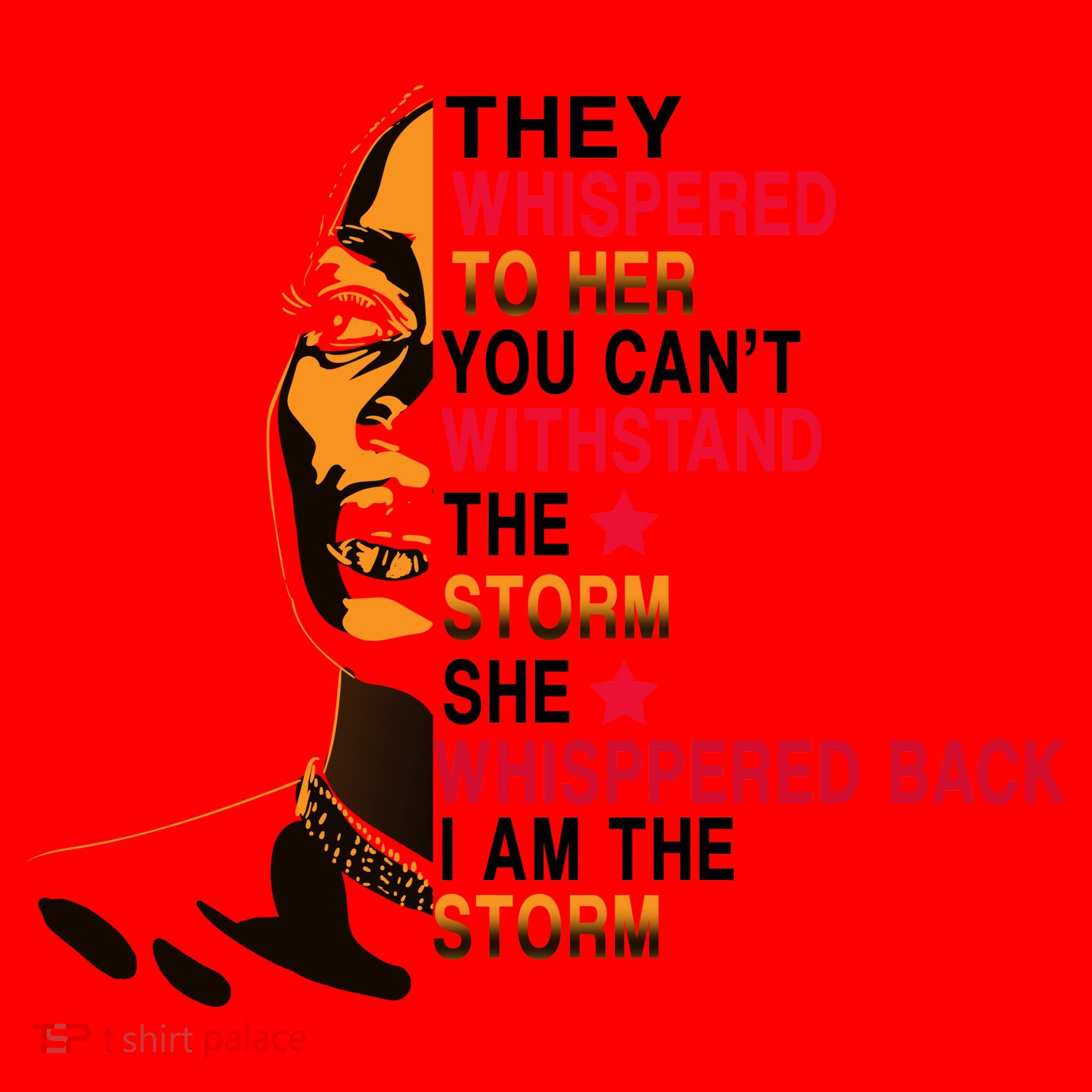 They Whispered I Am The Storm Inspiring Quote Santa Hat