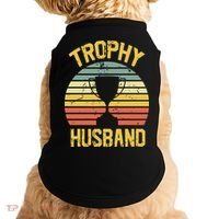 Trophy Husband Fathers Day Gift Doggie Tank thumb 0