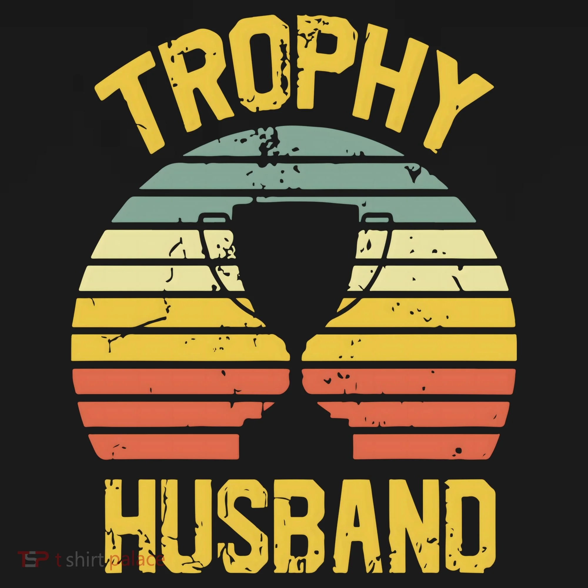 Trophy Husband Fathers Day Gift Doggie Tank