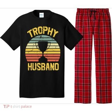 Trophy Husband Fathers Day Gift Pajama Set