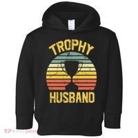 Trophy Husband Fathers Day Gift Toddler Hoodie thumb 0