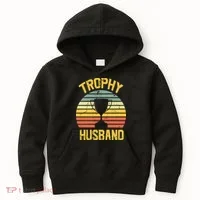 Trophy Husband Fathers Day Gift Kids Hoodie thumb 0