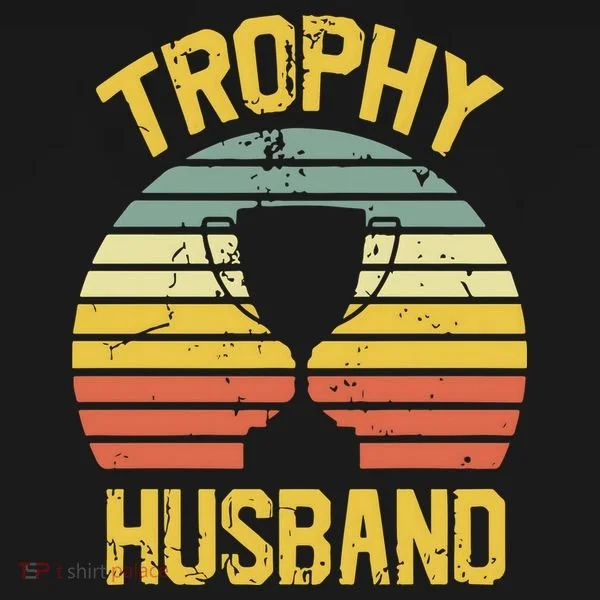 Trophy Husband Fathers Day Gift Kids Hoodie