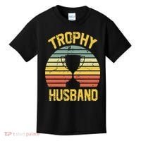 Trophy Husband Fathers Day Gift Kids T-Shirt thumb 0