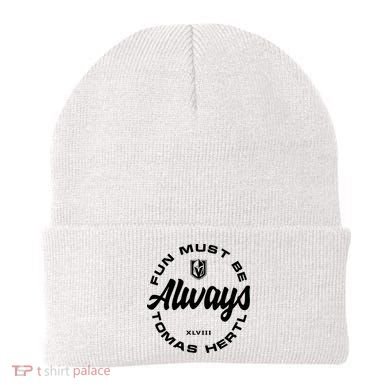 Tomas Hertl Fun Must Be Always Beanie