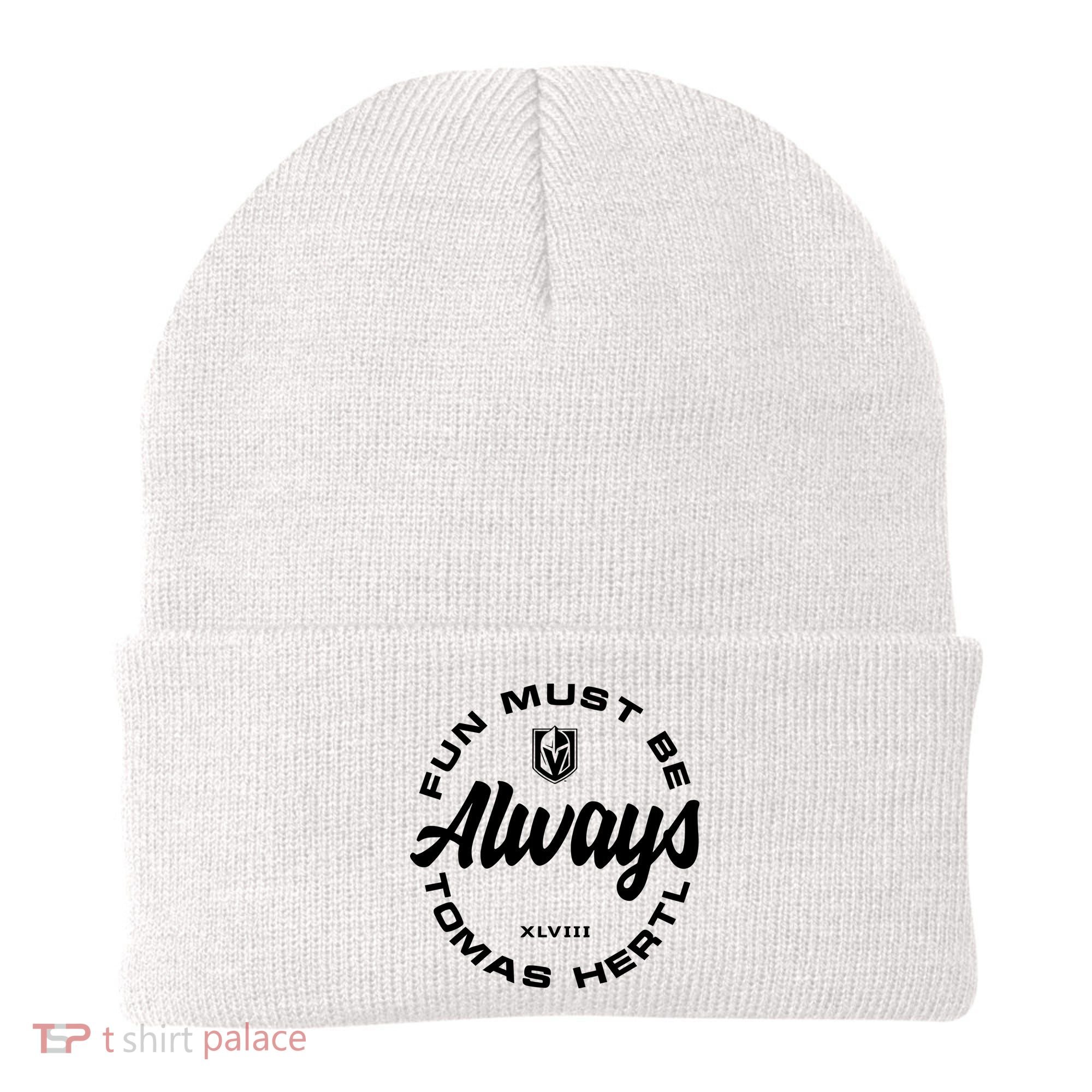 Tomas Hertl Fun Must Be Always Beanie