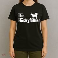 The Husky Father Funny Husky Owner Dad Gifts T-Shirt thumb 4