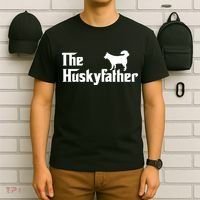 The Husky Father Funny Husky Owner Dad Gifts T-Shirt thumb 6