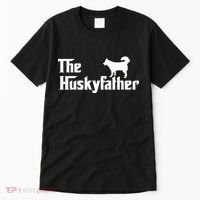 The Husky Father Funny Husky Owner Dad Gifts Tall T-Shirt thumb 0