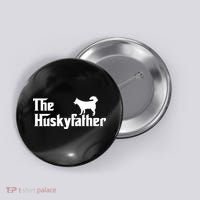 The Husky Father Button thumb 0