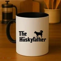 The Husky Father Coffee Mug thumb 4