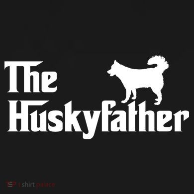 The Husky Father Tall Hoodie