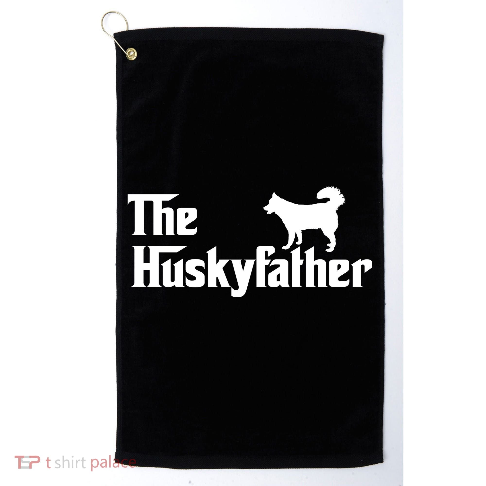 The Husky Father Golf Towel