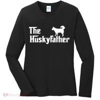 The Husky Father Women's Long Sleeve Shirt thumb 0