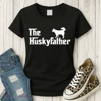 The Husky Father Women's T-Shirt thumb 3