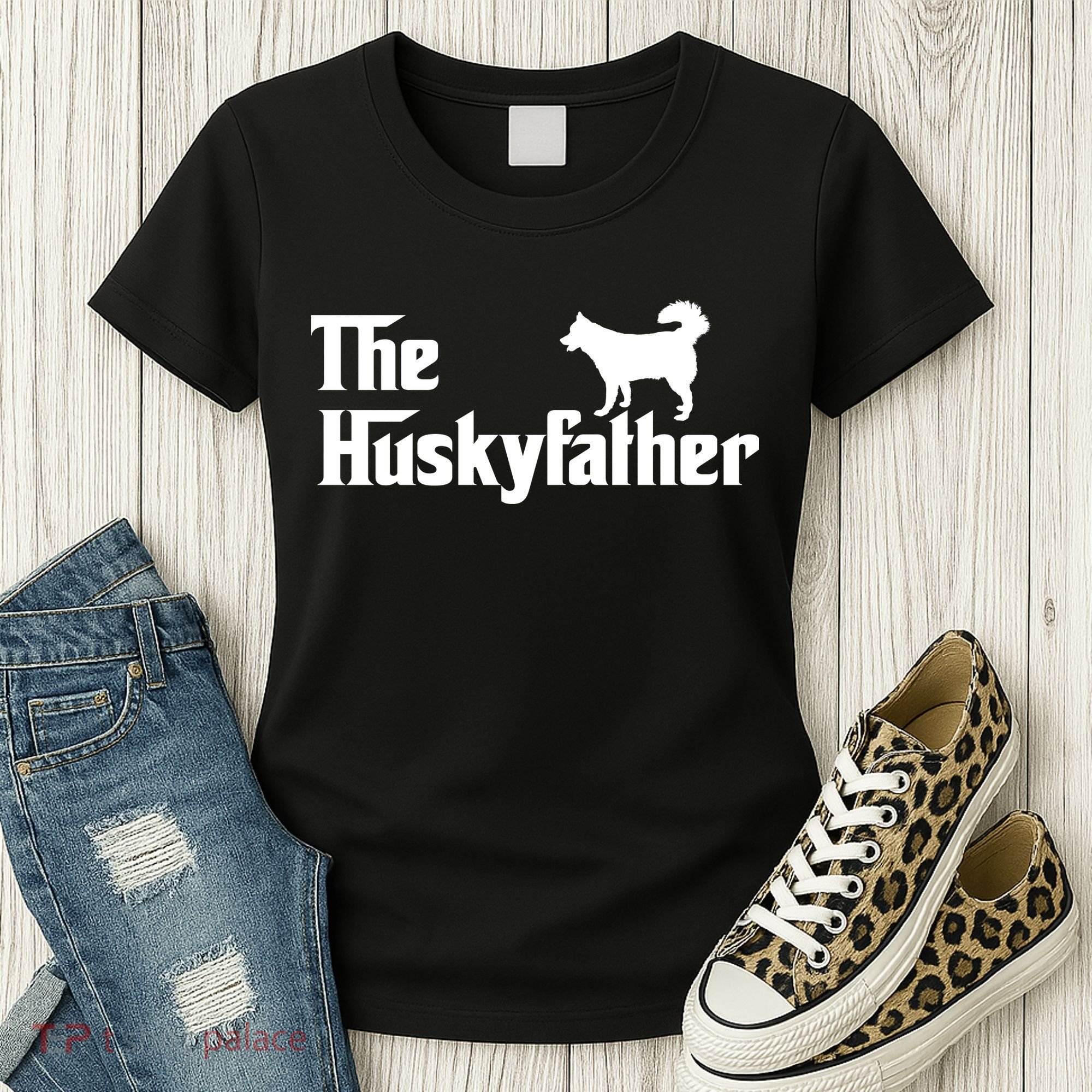 The Husky Father Women's T-Shirt