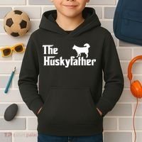 The Husky Father Kids Hoodie thumb 2