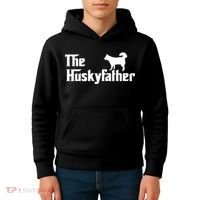 The Husky Father Kids Hoodie thumb 4
